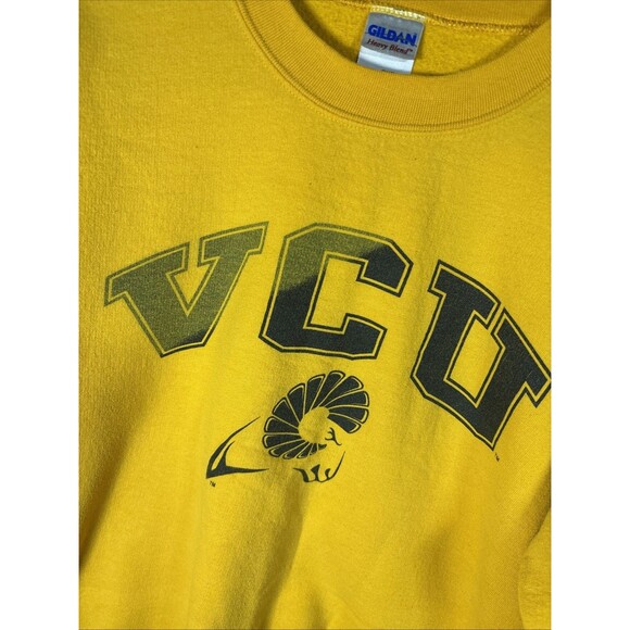 Vintage Y2k VCU Virginia Rams Sweater Sports Outdoors Sweatshirt College Sz M - Picture 2 of 6